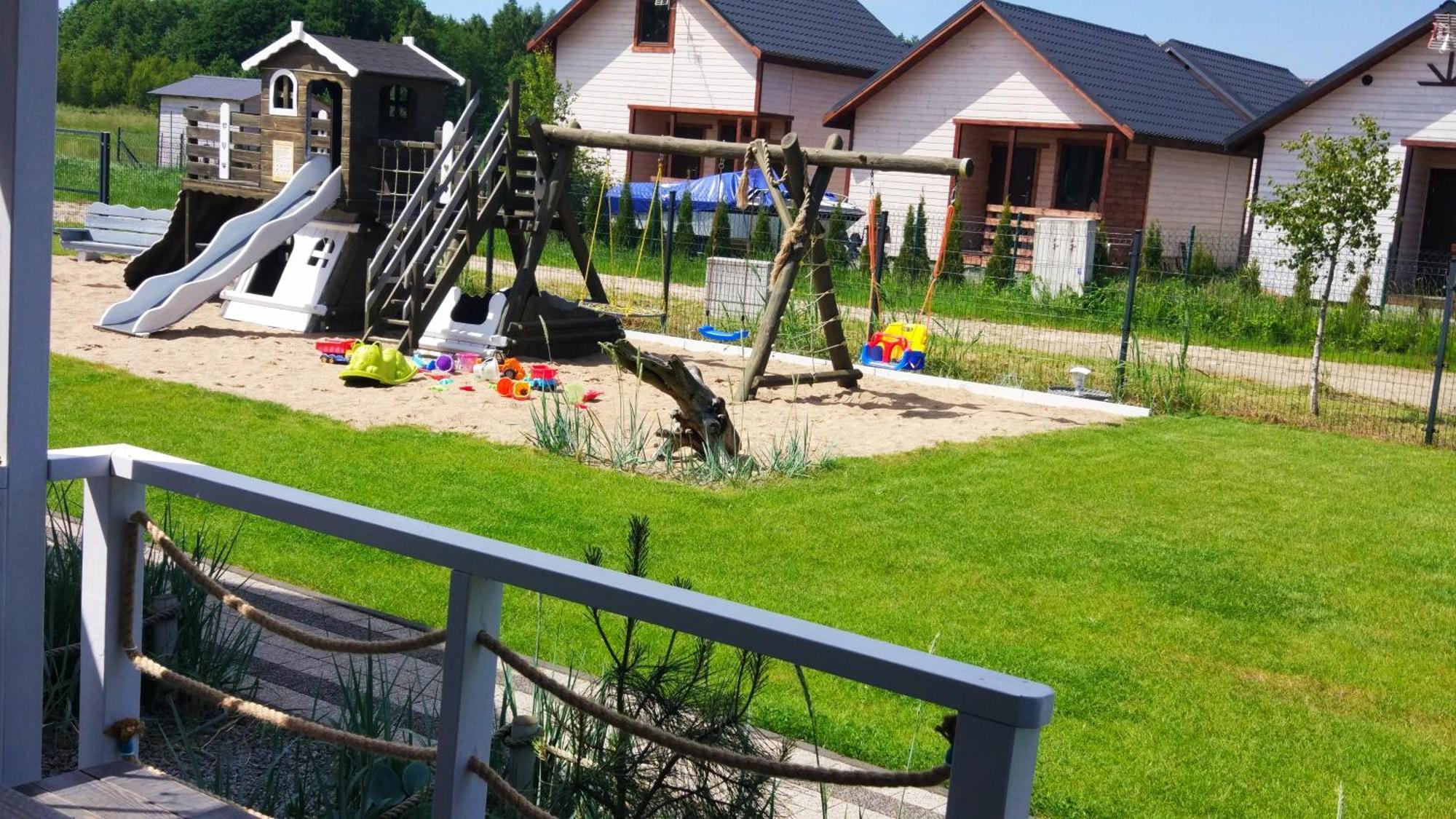 Linowe Domki - Domki Letniskowe Nad Morzem Rusinowo  Buitenkant foto